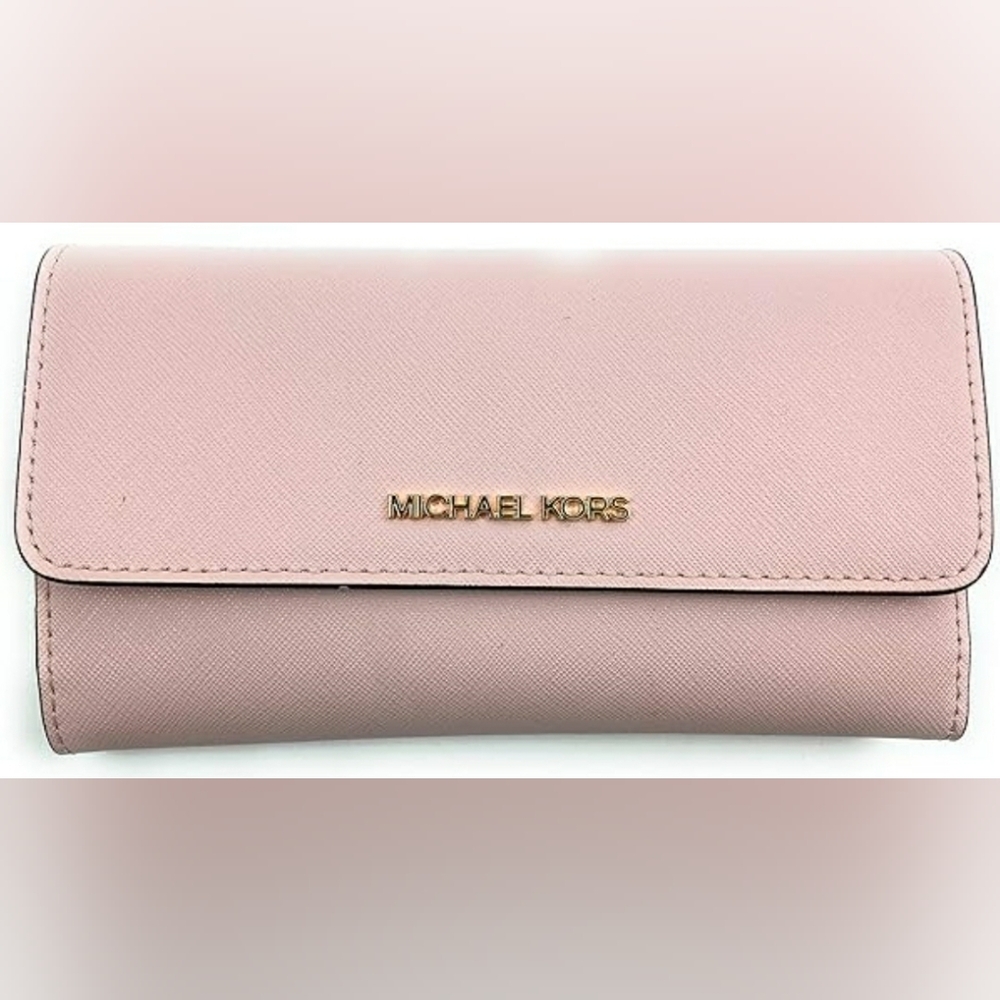 Michael Kors MK Light Pink Designer Wallet